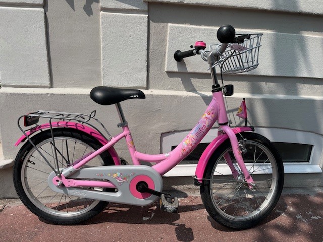 PUKY Enfant 16 pouces rose OCCASION
